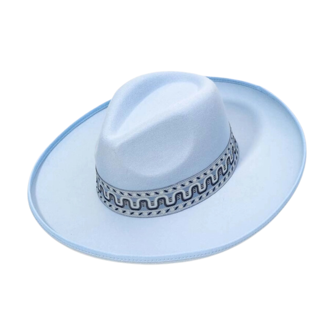 Nautical Felt Hat Blue