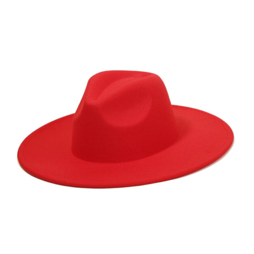 Red Felt Hat