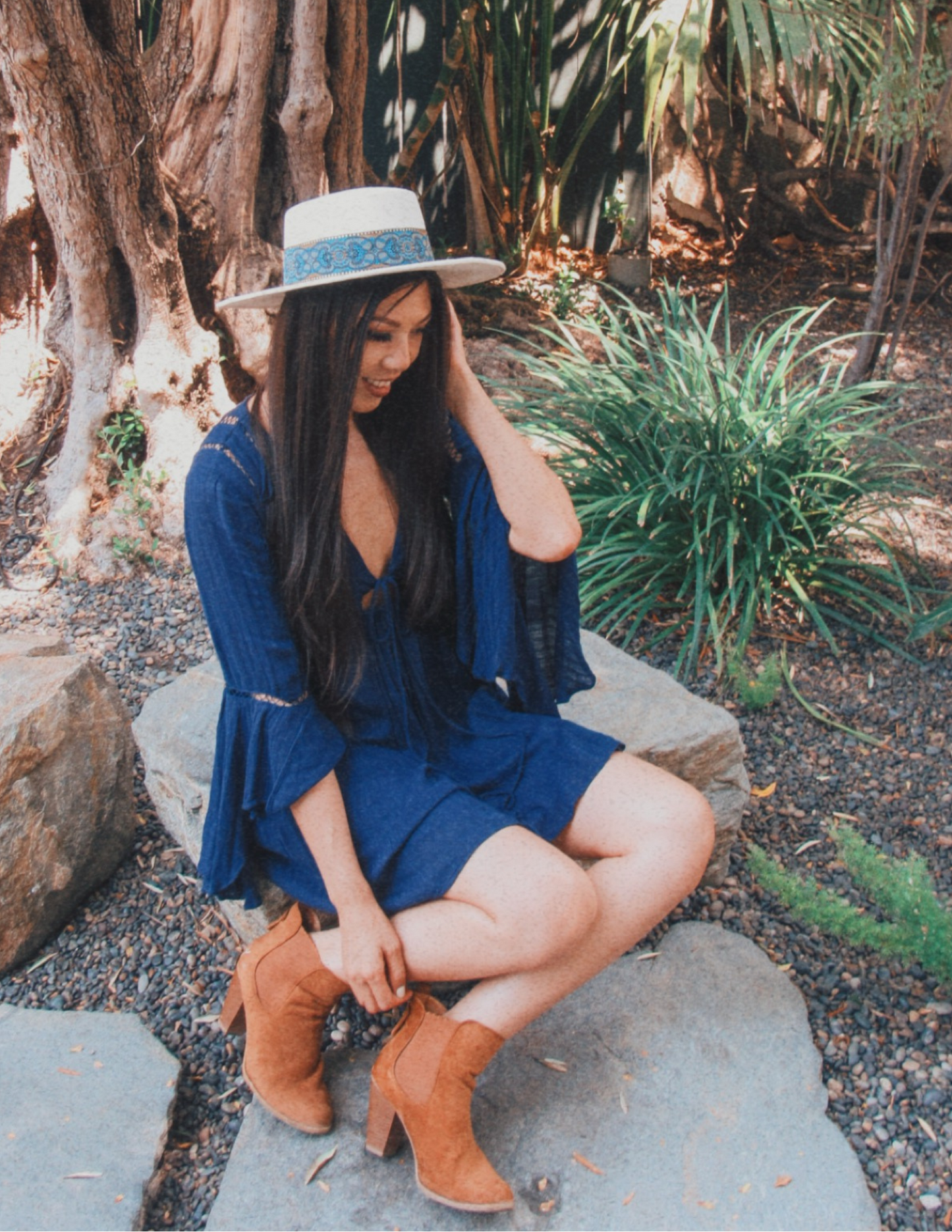The Palms Hat- Ivory