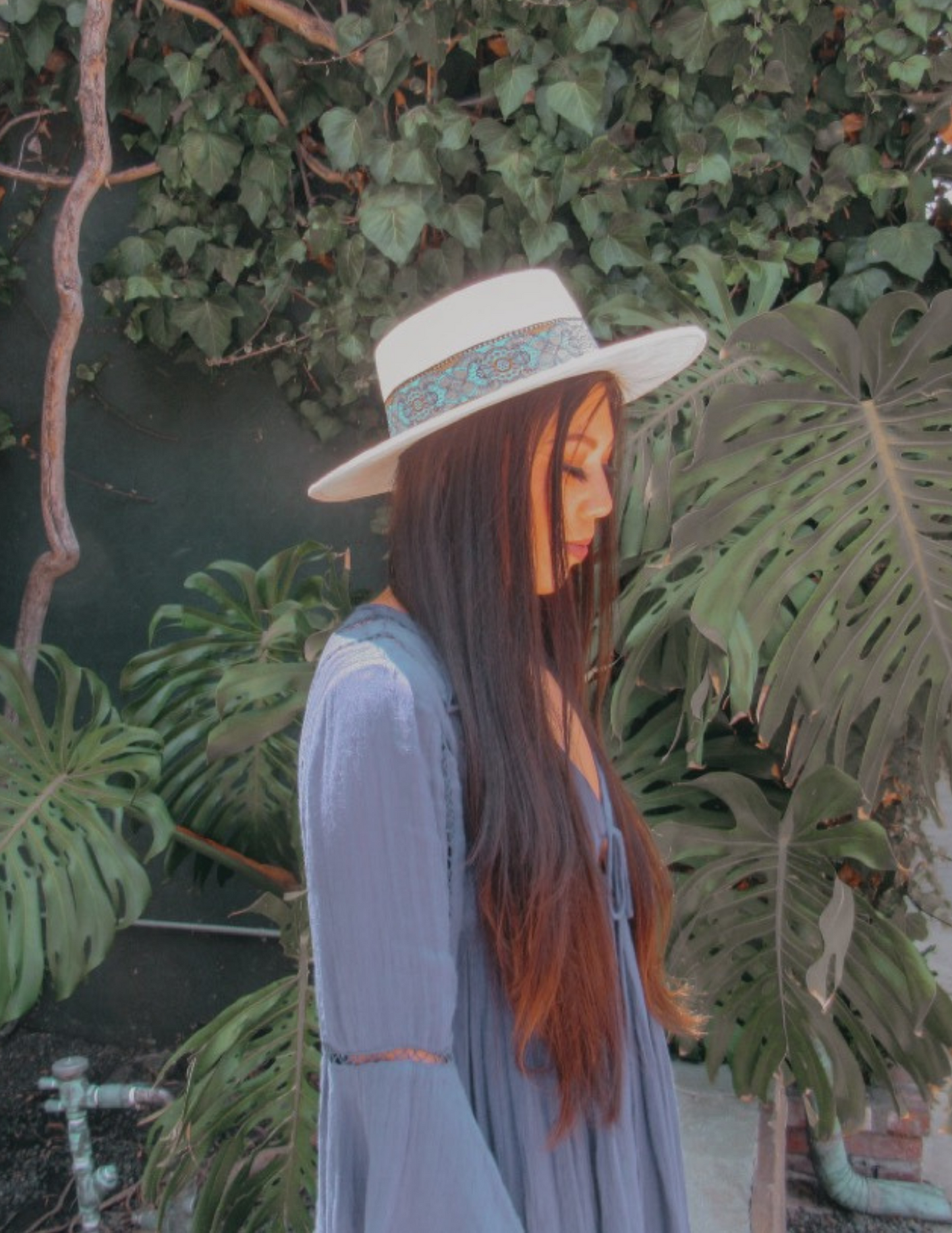 The Palms Hat- Ivory