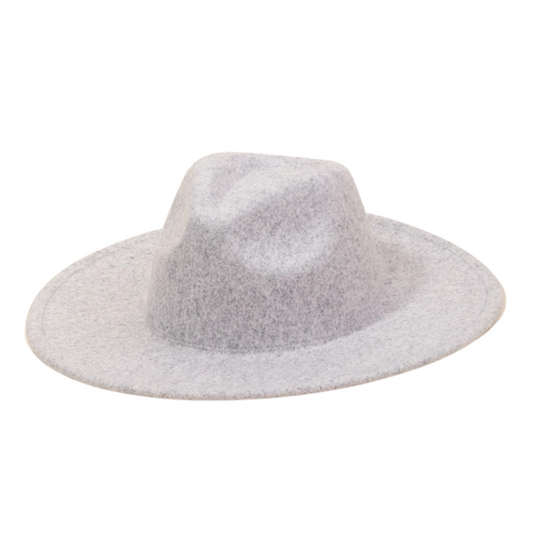 Grey Felt Hat