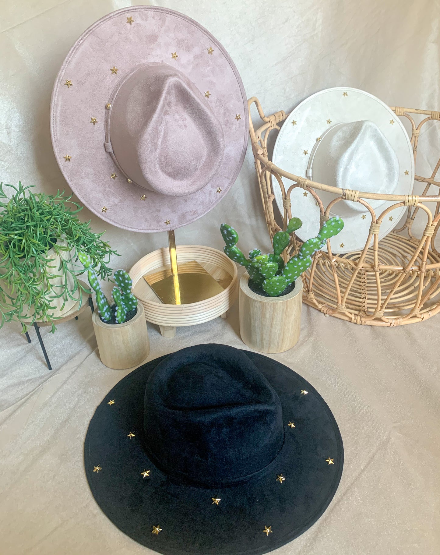 The Starra Hat- Dusty Rose